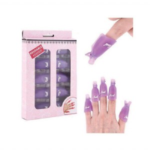 ������� ����� �� ��� Gel nail polish removal clips