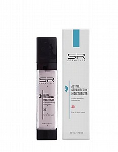 קרם לחות אקטיבית תות 50 מ"ל אס אר SR Active Strawberry Moisturizer קרם לחות אקטיבית תות 50 מ"ל אס אר SR Active Strawberry Moisturizer