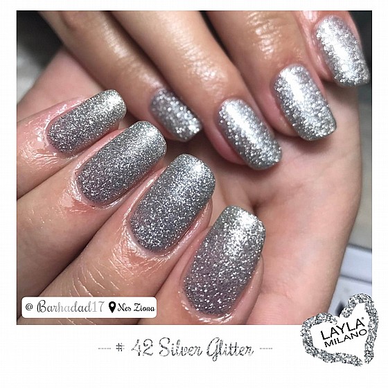 42 - Silver Glitter