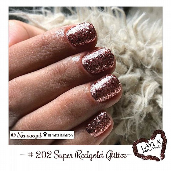 202 - Super Rosegold Glitter