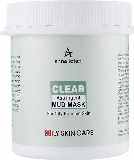���� ������ ��� ���� 625 �"� Astringent Mud Mask