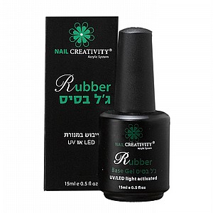 ראבר בייס נייל קריאטיביטי 15 מ״ל - Nail Creativity Rubber Base ראבר בייס נייל קריאטיביטי 15 מ״ל - Nail Creativity Rubber Base