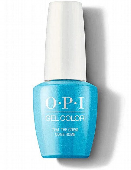 OPI GC B54 TEAL THE COWS COME HOME- �� �� �� �� ���
