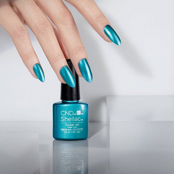 CND Shellac Viridian Veil - �� �� ���������� ���� ������ ����� ����� ����