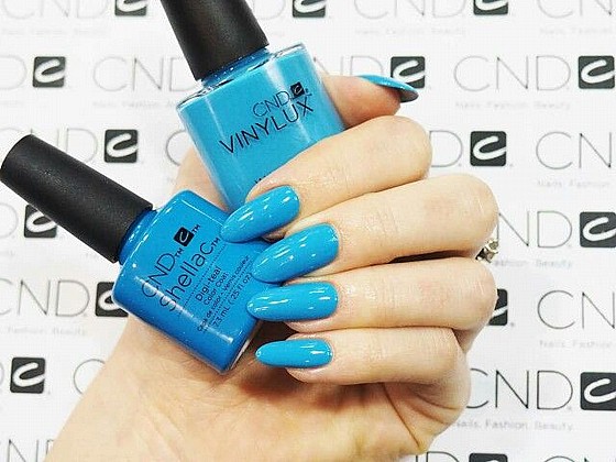 CND Shellac Digi teal - �� �� ���������� ���� ���� �� ����