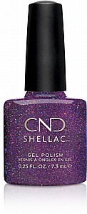 CND Shellac Nordic Lights - לק ג'ל היפואלרגני בצבע סגול כהה מנצנץ חצי שקוף CND Shellac Nordic Lights - לק ג'ל היפואלרגני בצבע סגול כהה מנצנץ חצי שקוף