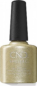 CND Shellac Glitter Sneakers - לק ג'ל היפואלרגני בצבע זהב מנצנץ אטום CND Shellac Glitter Sneakers - לק ג'ל היפואלרגני בצבע זהב מנצנץ אטום