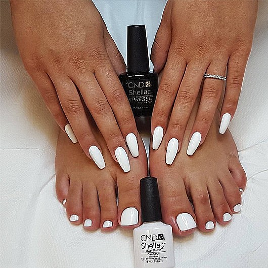 CND Shellac Cream Puff - �� �� ���������� ���� ��� ����� ����