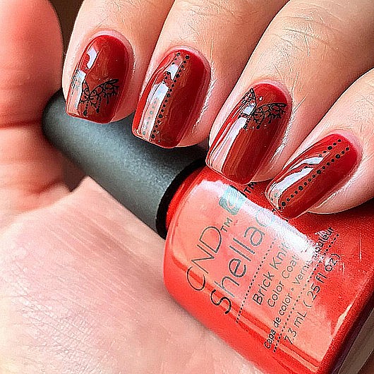 CND Shellac Brick Knit -�� �� ���������� ���� ���� ���� ��� ����