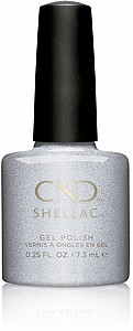 CND Shellac Silver Chrome - לק ג'ל היפואלרגני בצבע כסוף מטאלי אטום CND Shellac Silver Chrome - לק ג'ל היפואלרגני בצבע כסוף מטאלי אטום