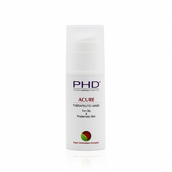 ���� ������� ���� ��� ������� �� ���� �� 100 �"� THERAPEUTIC MASK FOR OILY &PROBLEMATIC SKIN ACURE PHD