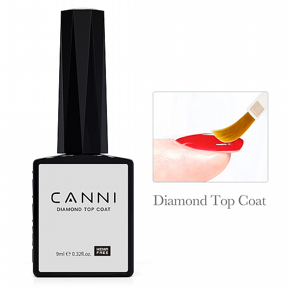 ��� ����� ��� ����� CANNI HEMA Free Diamond Top Coat 9ml