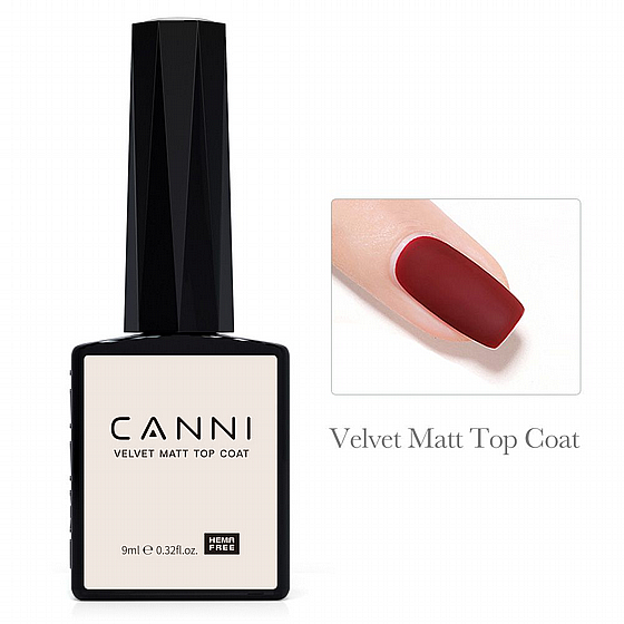 ��� ��� ����� ���� CANNI HEMA FreeVelvet Matt Top Coat 9ml