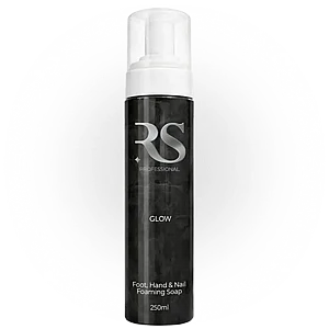 GLOW – סבון קצף טיפולי לכף הרגל והציפורניים – R.S PROFESSIONAL GLOW – סבון קצף טיפולי לכף הרגל והציפורניים – R.S PROFESSIONAL